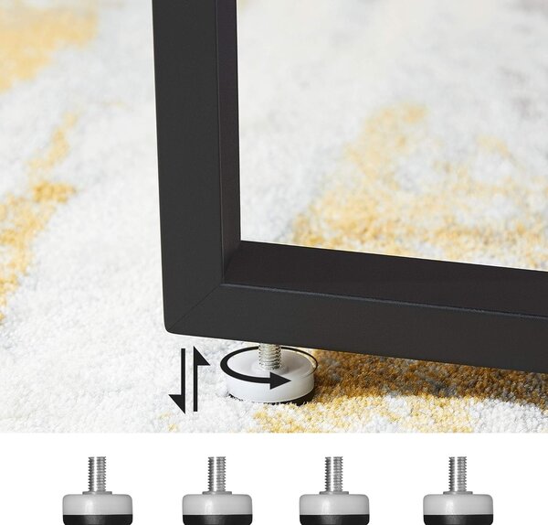 Konferenční stolek Vasagle Flateby - LCT88X | Ø89x47 cm