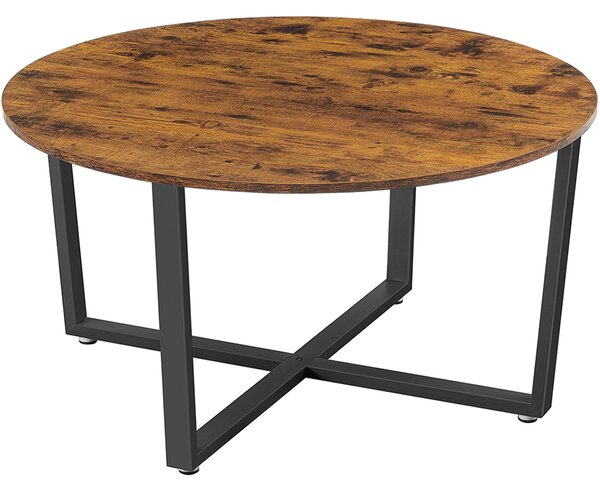 Konferenční stolek Vasagle Flateby - LCT88X | Ø89x47 cm