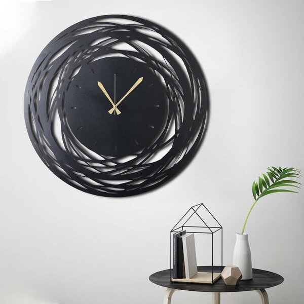 Nástěnné kovové hodiny Ball, ø 70 cm