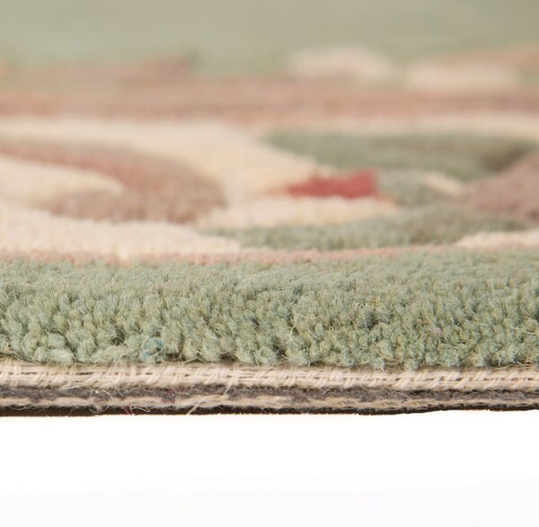 Zelený vlněný koberec Flair Rugs Aubusson, 150 x 240 cm