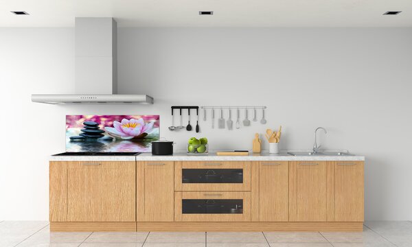 Dekorační panel sklo Vodní lilie pksh-84917888
