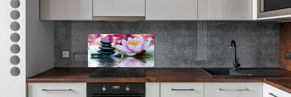 Dekorační panel sklo Vodní lilie pksh-84917888