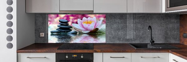 Dekorační panel sklo Vodní lilie pksh-84917888