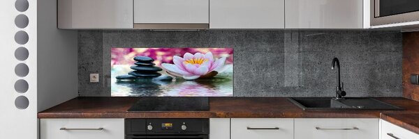 Dekorační panel sklo Vodní lilie pksh-84917888
