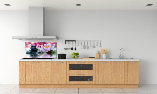 Dekorační panel sklo Vodní lilie pksh-84917888