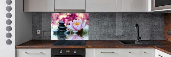 Dekorační panel sklo Vodní lilie pksh-84917888