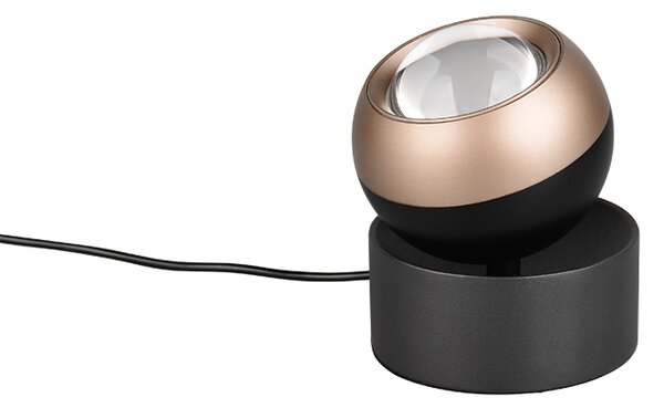 TRIO SELECT 544410132 ORBIT stolní lampička V140mm SMD LED 5W/500lm 2300+3000+4000K černá matná