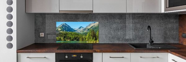 Panel do kuchyně Jezero v horách pksh-85133494