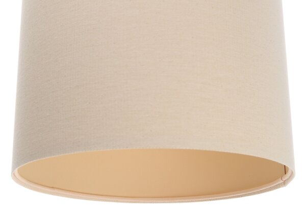 BPS koncept Závěsné svítidlo BOHO, 1xE27, ø 30 cm, v. 40 cm Barva: Lněná béžová