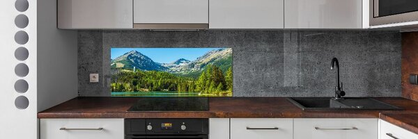 Panel do kuchyně Jezero v horách pksh-85133494