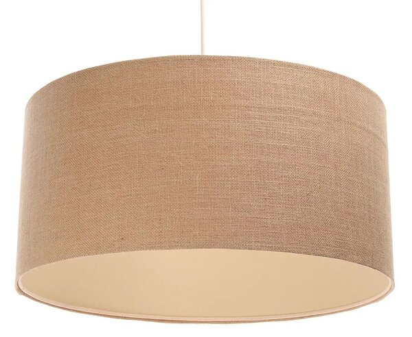 BPS koncept Závěsné svítidlo BOHO, 1xE27, ø 30 cm Barva: Konopná béžová