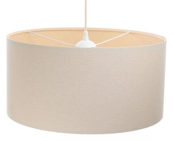 BPS koncept Závěsné svítidlo BOHO, 1xE27, ø 30 cm Barva: Konopná béžová