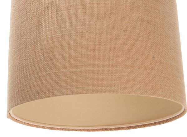 BPS koncept Závěsné svítidlo BOHO, 1xE27, ø 30 cm, v. 40 cm Barva: Lněná béžová