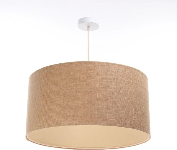BPS koncept Závěsné svítidlo BOHO, 1xE27, ø 30 cm Barva: Konopná béžová