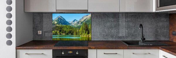 Panel do kuchyně Jezero v horách pksh-85133494