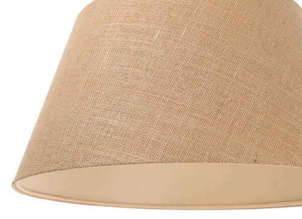 BPS koncept Závěsné svítidlo BOHO, 1xE27, ø 50 cm, v. 25 cm Barva: Hnědá