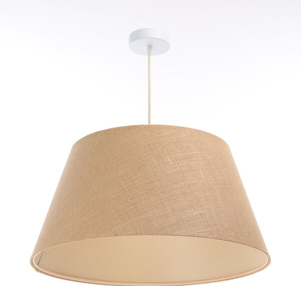 BPS koncept Závěsné svítidlo BOHO, 1xE27, ø 50 cm, v. 25 cm Barva: Hnědá