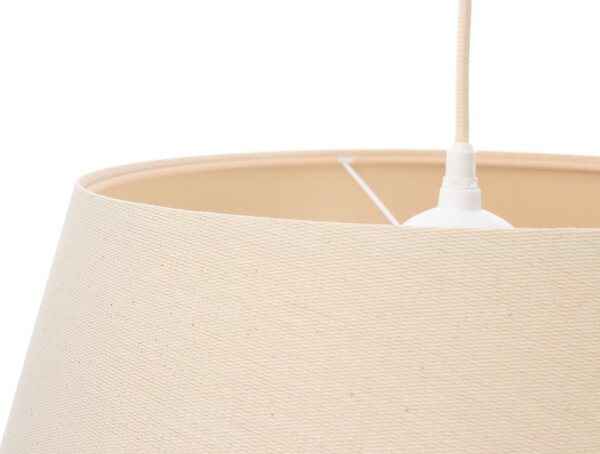BPS koncept Závěsné svítidlo BOHO, 1xE27, ø 50 cm, v. 25 cm Barva: Hnědá