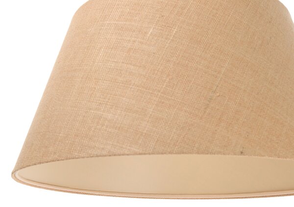 BPS koncept Závěsné svítidlo BOHO, 1xE27, ø 50 cm, v. 25 cm Barva: Hnědá