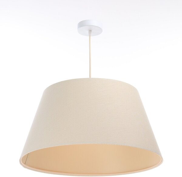 BPS koncept Závěsné svítidlo BOHO, 1xE27, ø 50 cm, v. 25 cm Barva: Hnědá