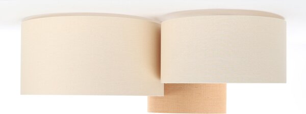 BPS koncept Stropní svítidlo BOHO 3 kruhy, 3xE27, v. 34 cm Barva: Mix8