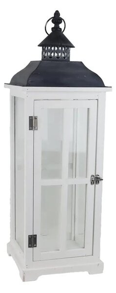 Dřevěná lucerna D7220/B - výška 69,5 cm
