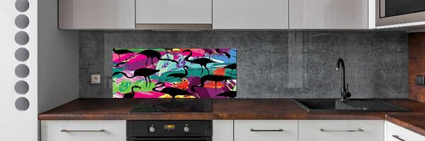 Skleněný panel do kuchynské linky Plemeňáci pksh-85154046