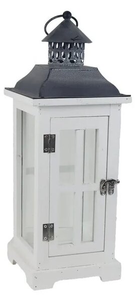 Dřevěná lucerna D7220/A - výška 44 cm