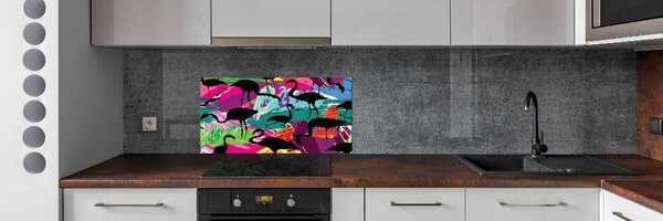 Skleněný panel do kuchynské linky Plemeňáci pksh-85154046