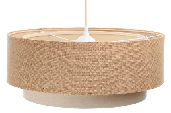 BPS koncept Závěsné svítidlo BOHO 2 kruhy, 1xE27, ø 40 cm, v. 20 cm Barva: Černá