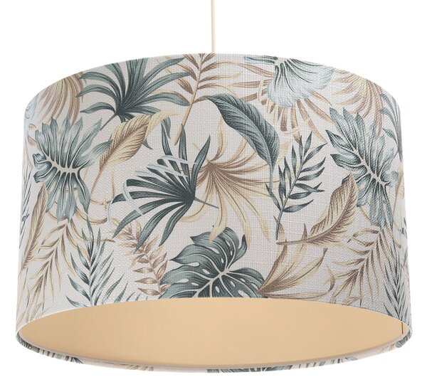 BPS koncept Závěsné svítidlo BOHO, 1xE27, ø 40 cm, v. 25 cm Barva: Konopná béžová