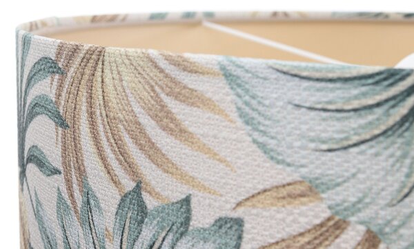 BPS koncept Závěsné svítidlo BOHO, 1xE27, ø 40 cm, v. 25 cm Barva: Konopná béžová