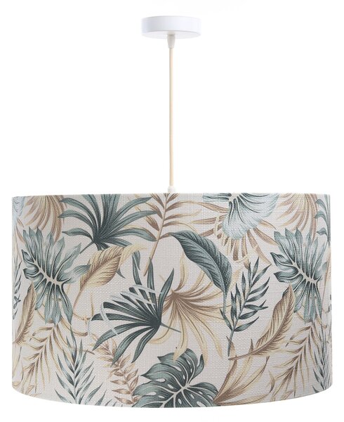 BPS koncept Závěsné svítidlo BOHO, 1xE27, ø 40 cm, v. 25 cm Barva: Konopná béžová