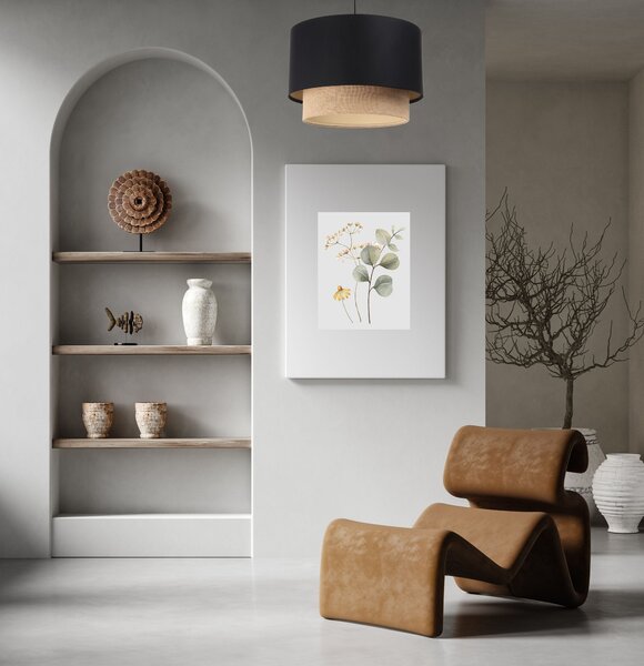 BPS koncept Závěsné svítidlo BOHO 2 kruhy, 1xE27, ø 50 cm, v. 30 cm