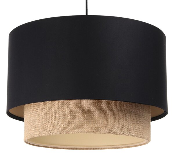 BPS koncept Závěsné svítidlo BOHO 2 kruhy, 1xE27, ø 50 cm, v. 30 cm