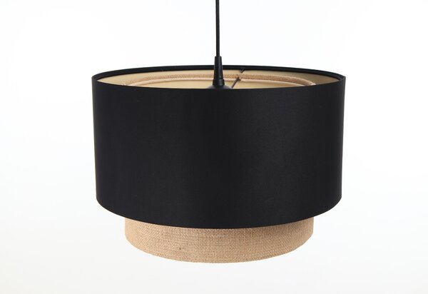BPS koncept Závěsné svítidlo BOHO 2 kruhy, 1xE27, ø 50 cm, v. 30 cm