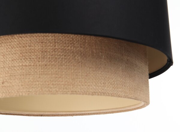 BPS koncept Závěsné svítidlo BOHO 2 kruhy, 1xE27, ø 50 cm, v. 30 cm