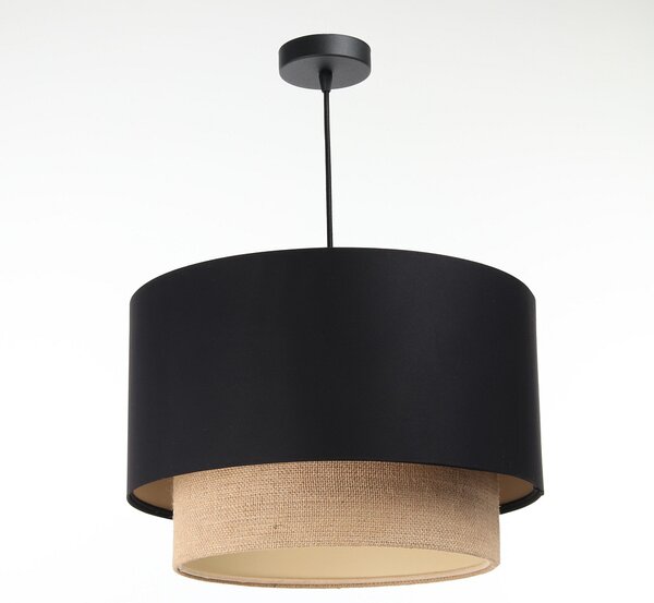BPS koncept Závěsné svítidlo BOHO 2 kruhy, 1xE27, ø 40 cm, v. 25 cm