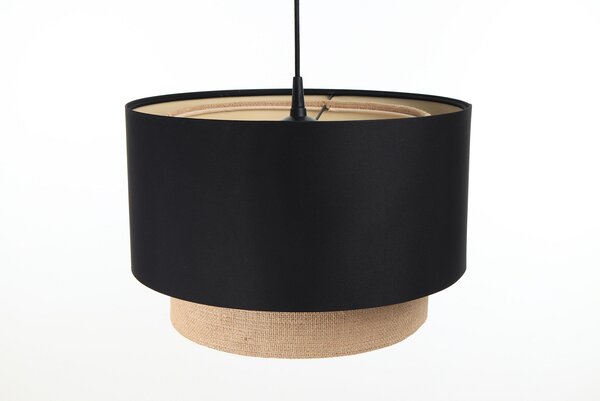 BPS koncept Závěsné svítidlo BOHO 2 kruhy, 1xE27, ø 40 cm, v. 25 cm