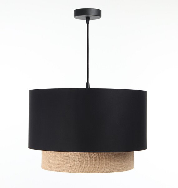 BPS koncept Závěsné svítidlo BOHO 2 kruhy, 1xE27, ø 60 cm, v. 35 cm