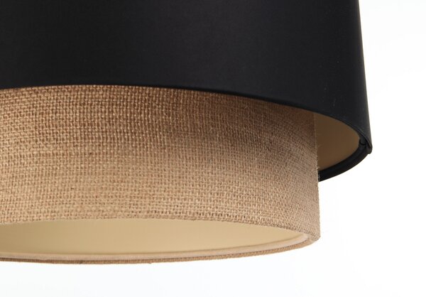 BPS koncept Závěsné svítidlo BOHO 2 kruhy, 1xE27, ø 60 cm, v. 35 cm