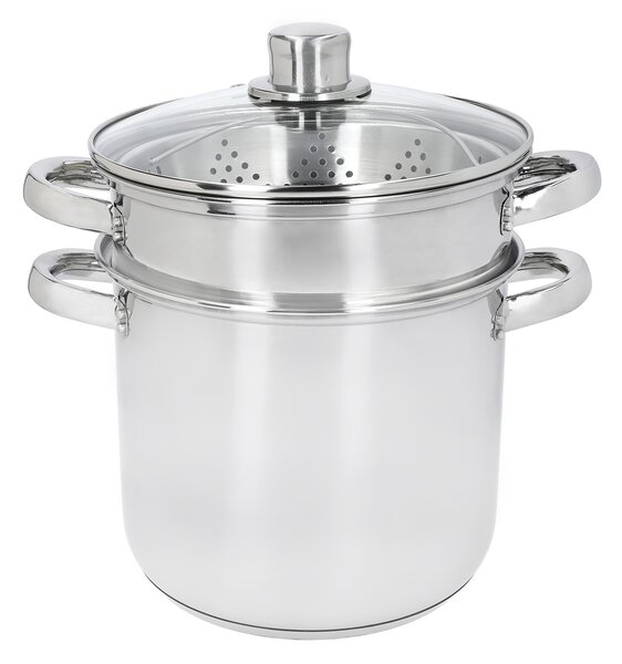 Hrnec na těstoviny s vložkou a napařovákem KitchenCraft World of Flavours KCPASTAPOT