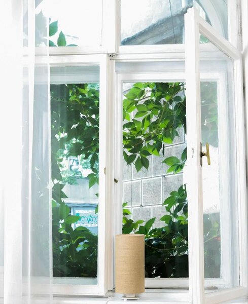 BPS koncept Stolní lampa BOHO, 1xE27, v. 34 cm Barva: Jutová