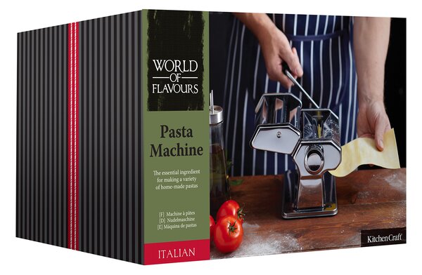 Strojek na těstoviny KitchenCraft Italian Deluxe Double Cutter KCMACH2