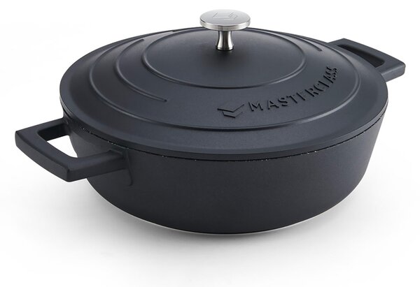 Hrnec MasterClass 24 cm 2,5 l indukční nepřilnavý černý MCMSCRD24