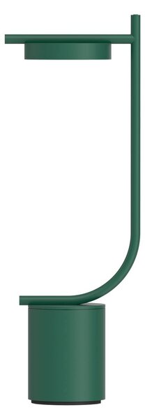 GRUPA LED stolní lampa Grupa na akumulátor Igram, zelená, 40 cm, IP44, stmívatelný, Zelená, Obývací pokoj / jídelna, kov, Design