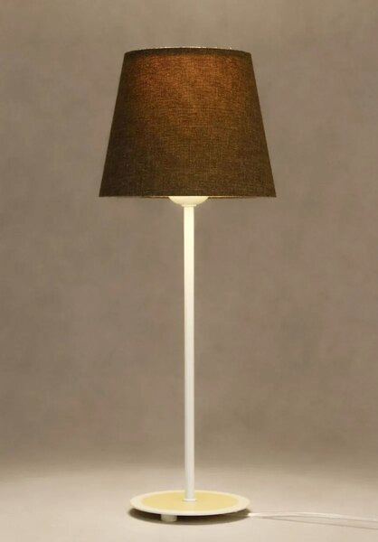 BPS koncept Stolní lampa BOHO, 1xE27, v. 49 cm, ø 18 cm Barva: Hnědá