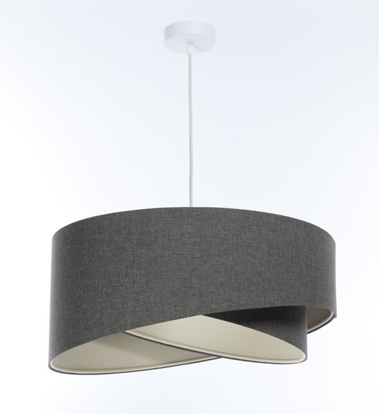 BPS koncept Závěsné svítidlo BOHO černé, 1xE27, ø 40 cm Barva: Černá