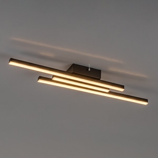 Rabalux 71528 - LED Stropní svítidlo LIRIEN LED/18W/230V 3000K černá