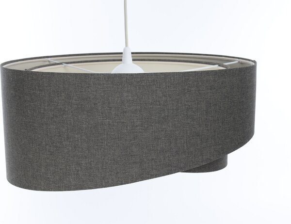 BPS koncept Závěsné svítidlo BOHO černé, 1xE27, ø 50 cm Barva: Černá